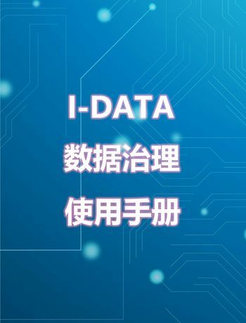 I-DATA数据治理使用手册-陈剑冬