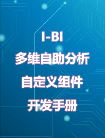 I-BI自定义组件开发手册-陈剑冬